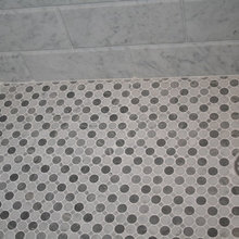 Bathroom floors & tile