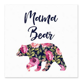 Mama Bear Floral | Postcard