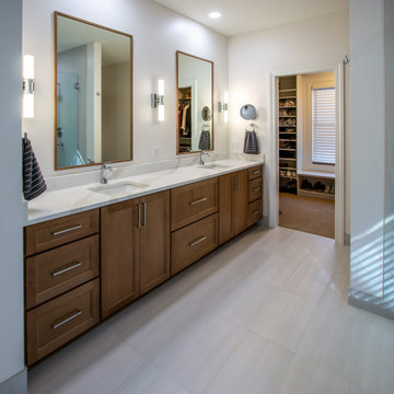 Primary Bath Remodel with Walk-in Closet System