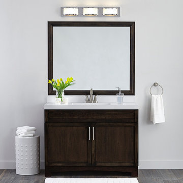 MirrorMate Frame Bathroom Makeovers
