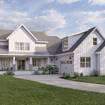 Modern Farmhouse Plan 6849-00098