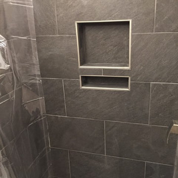 Space Saving Shower Addition to 1/2 Bath