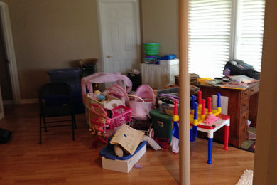 Before and After playroom