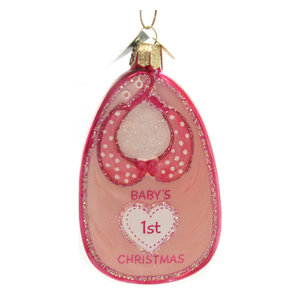 belleek baby's first christmas ornament
