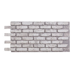 173-CHICAGO BRICK WALL PANEL - 24"H - Wall Panels