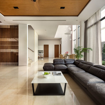 Green wall House