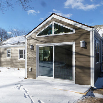 Addition with whole house upgrades