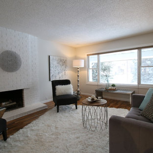 Bi-Level Living Room Ideas & Photos | Houzz