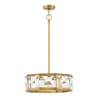Fredrick Ramond Jolie LED Drum Chandelier, Medium - Transitional ...