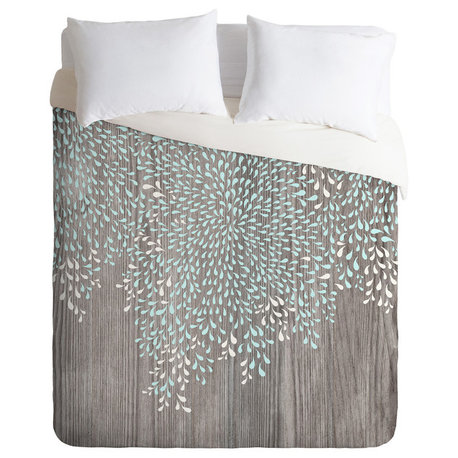 Deny Designs Iveta Abolina Coastal Raindrops Duvet Cover - Lightweight