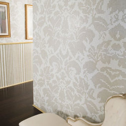 Trend Usa Glass tile mosaic wallpaper - Home Decor