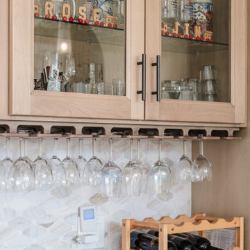 Stemware Rack for In-Home Bar