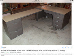 identifying tanker desk help yours maybe legs painted similar look