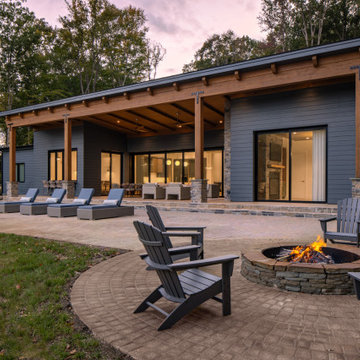 Custom Home: Modern Lakefront Home on Lake Anna with Unmatched Water Views