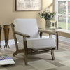 Picket House Furnishings Mercer Accent Chair With Antique Legs, Taupe