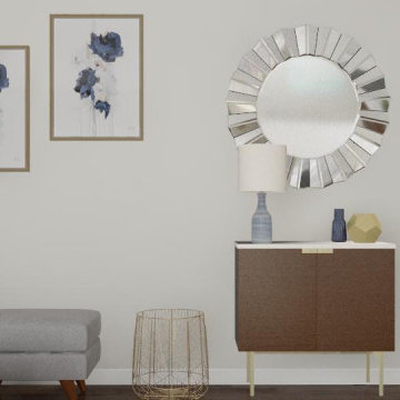 Modern Living Room Design Plan