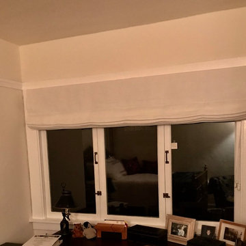 Outside Mount Roman Shades