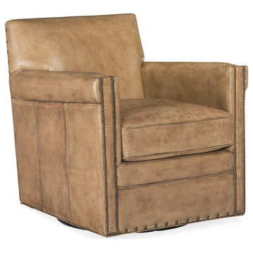 Hooker Furniture CC719-SW-087 Potter 29"W Top Grain Leather - Bedford