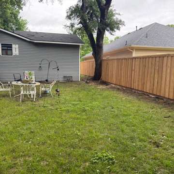 SHERMAN, TX - CUSTOM WOOD FENCE