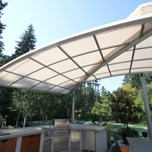 outdoor kitchen