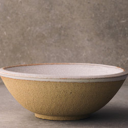 White Crackled Bowl - Bowls