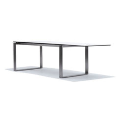 Cane-line Edge Extension Table  Grey Top - Dining Tables