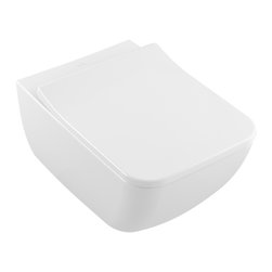 Legato Washdown WC Rimless Angular White Alpin - Bathroom Fixtures