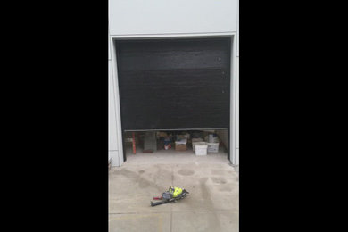 Custom Garage Door- New Construction