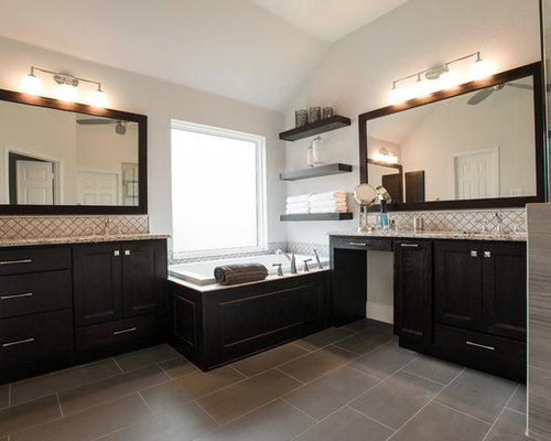 A Warm and Light Bathroom and Kitchen Remodel in Keller, TX