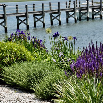 Seaside garden in Rhode Island
