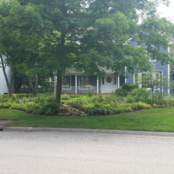 Rockford mulch-less front yard