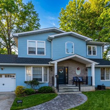 Two-Story Front Elevation | Bergenfield NJ Addition