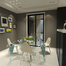 CONY Dining Glass Table - Furniture