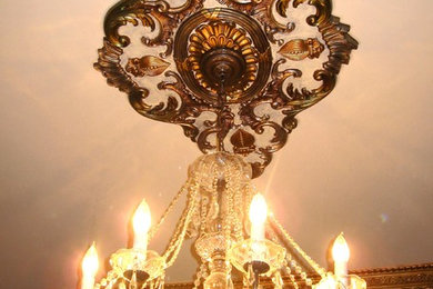 medallions and columns