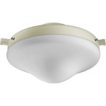 Quorum International - Wet LED Patio Light Kit, Opal/Antique White - Wet LED With Opal Patio Light Kit, Antique White