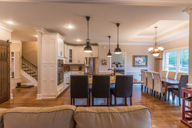 Example of a classic kitchen design in Other