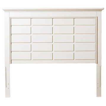 My Home Furnishings Bailey Queen Panel Headboard in Bright White