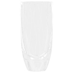 Qualia Glass Plum Blossom Stemless 19 oz Wine Glasses, Set of 4