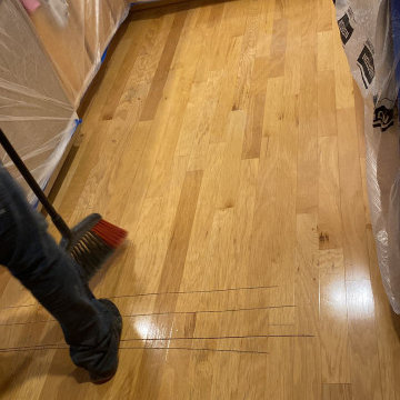 Installation: Hardwood floors & steps