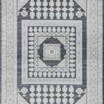 Rugs America - Harper Palace Pearl Abstract Vintage Area Rug, 2'6" x 8' - Runner