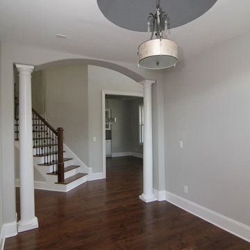 Formal Living Room with White Columns