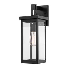 Barkeley 1-Light 6" Outdoor Fixture, Powder Coat Black