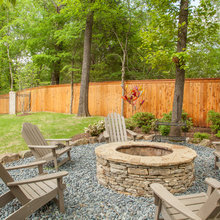 Front Yard Firepit Area