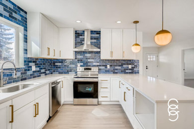 Example of a kitchen design in Denver