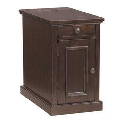 Reagan Power Chairside Table - Side Tables And End Tables