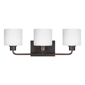Canfield 3-Light Wall/Bath, Burnt Sienna
