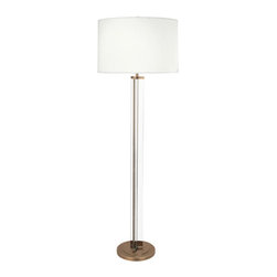 Robert Abbey - Robert Abbey Fineas Column Floor Lamp - Floor Lamps