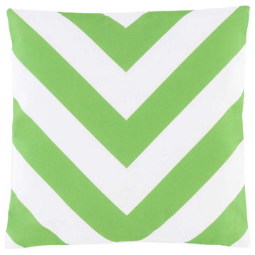Safavieh Kadyn Outdoor Pillow Green 18" X 18"
