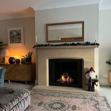 Glass-Fronted Gas Fire