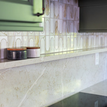 Two Tone Kitchen Remodel